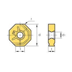 Kép 2/2 - ONHX 060608 W marólapka