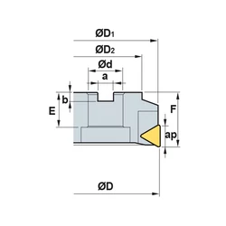 Kép 2/4 - PPNM 4125R feltűzhető sarokmaró