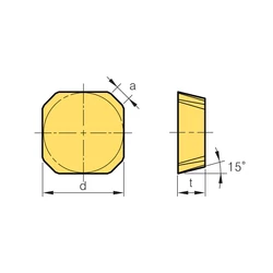 Kép 2/2 - SDCN 1203 AESN NCM325 marólapka