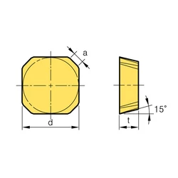 Kép 2/2 - SDKN 1504AESN MU PC3700 marólapka