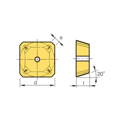 Kép 2/2 - SEKN 1504 AFSN SU marólapka