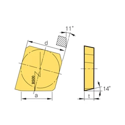 Kép 2/2 - SPEX 1504 EDL-1 G10 marólapka