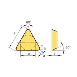 Kép 2/2 - TECN 22TR marólapka