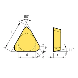 Kép 2/2 - TPKN 2203PDTR ST30A marólapka