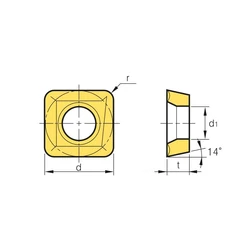 Kép 2/2 - SDMT 090308 MM PC3700 marólapka