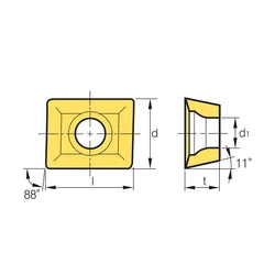 Kép 2/2 - ZPMT 1504 PPSR MM marólapka