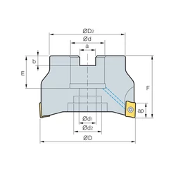 Kép 2/2 - AMCM 1040HS-16 feltűzhető sarokmaró