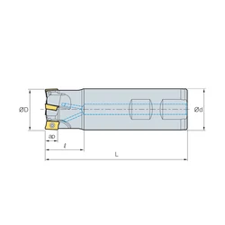 Kép 2/2 - AMS 1012HS-2 WE száras sarokmaró