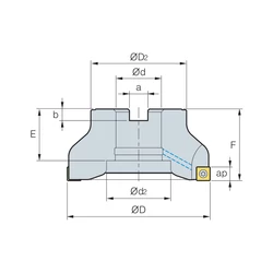 Kép 2/2 - FMPCM 3100HS feltűzhető sarokmaró