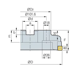 Kép 2/2 - FMPCM 4200S feltűzhető sarokmaró