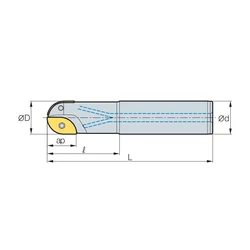 Imagine 2/2 - GBE 320-L32 gömbvégű szármaró