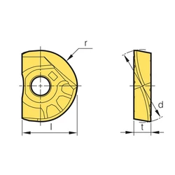 Kép 2/2 - LBH 080 KH PC2010 marólapka