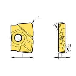 Kép 2/2 - LFH 160 PC210F marólapka