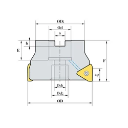 Kép 2/2 - TPMCM 063R-22-5-TN20 feltűzhető sarokmaró