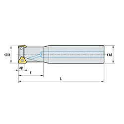 Kép 2/2 - TPMS 032R-4C32-200-TN11 száras sarokmaró