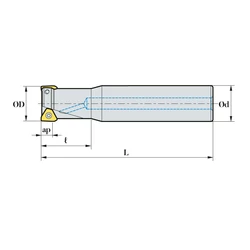 Kép 2/2 - TPMS 032R-2C32-200-TN16 száras sarokmaró