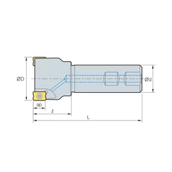 Kép 2/2 - RM4PS3050HR-S32 száras sarokmaró