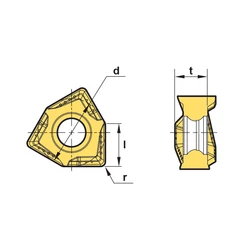 Kép 2/2 - WNGX 080620PNFR MA esztergalapka