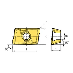 Kép 2/2 - APMT 1604☐☐ ML marólapka