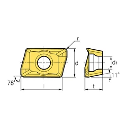Kép 2/2 - APMT 0602☐☐ MM marólapka