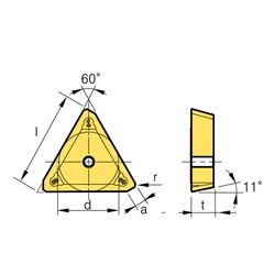 Kép 2/2 - TPKN 2204PDSR MU PC3700 marólapka