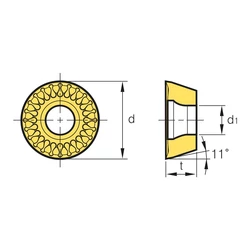 Kép 2/2 - RPET 1204M0E ML marólapka