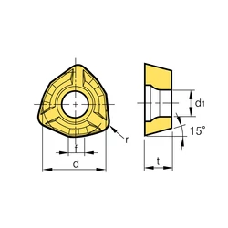 Kép 2/2 - WDKT 150625ZDSR MH marólapka