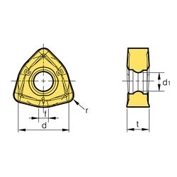 Kép 2/2 - WNMX 060312ZNN MF marólapka
