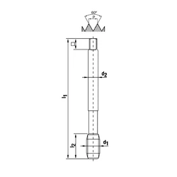 Kép 2/2 - Menetformázó M16x2 6HX 6060/80 gépi