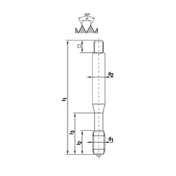 Kép 2/2 - Menetfúró M10x1