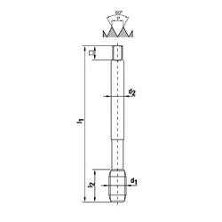 Kép 2/2 - Menetfúró M12x1