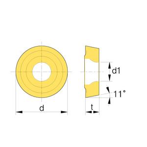RPMT 1203M0 X421 CN2500 esztergalapka