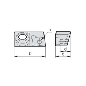 LAPDR-AJ Lapkatartó betét
