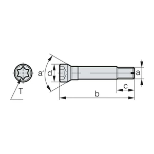 FTNB0528 Csavar