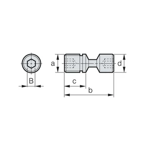 VHX0820N Csavar