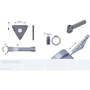 DED.0265.00/CN45F beszúrólapka