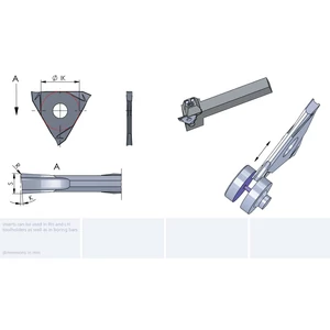 R.DED.0521.00/AL41F leszúrólapka élletöréssel