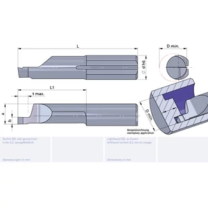L010.2008-30/CN45F Ultramini keményfém homlokbeszúró betét