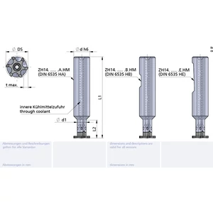 ZH14.U1208.29.B.HM cserélhetőfejes keményfém marószár HB