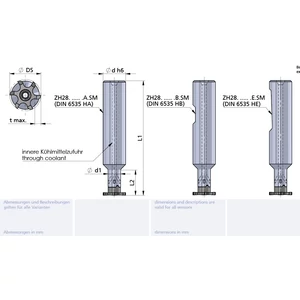 ZH28.2015.30.E.SM cserélhetőfejes nagy teherbírású acél marószár HE