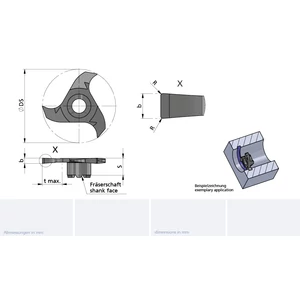 Z33.150.42.10/AL41F B=1.50 cserélhető beszúrófej