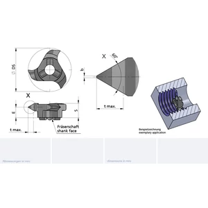 Z12.0815.01/AL41F M16 p=1.5-2.75 belső cserélhető menetmarófej
