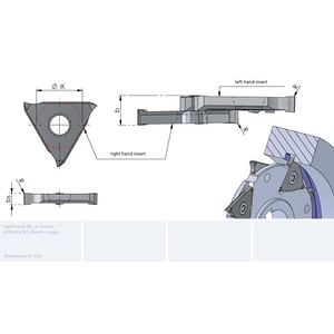 R514.0843.00/CN45F tárcsamaró lapka