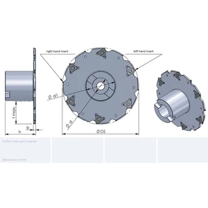 591.0160.40.3 tárcsamaró Ø40 Z8/8