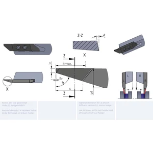LZW52.08047000/P18C esztergalapka hosszesztergához