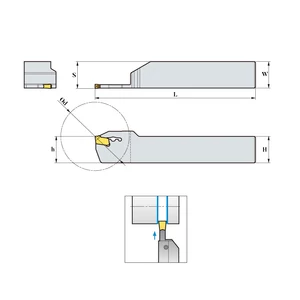KSPH 320R leszúró kés