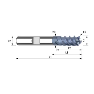 31506310 D6 Z4 ALTIN HB keményfém maró