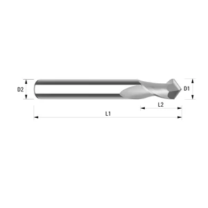 69003009 D3 Z2 HA keményfém multitool 90°