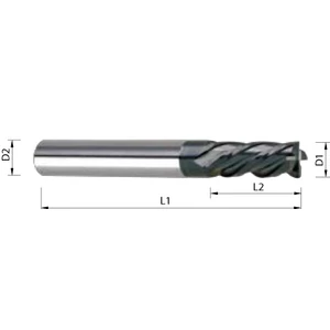 IPFE 4100-075 D10 Z4 PC320 HA keményfém maró