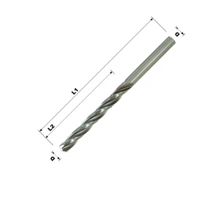 Háromélű csigafúró 1173 D9,00 HSS-Co5 köszörült DIN338